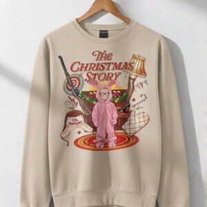 Funny  Movie, Leg Lamp, Story Clipart Sweatshirt